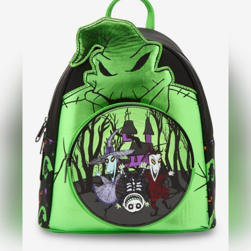 Loungefly The Nightmare Before Christmas Oogie Boogie Metallic Mini Backpack